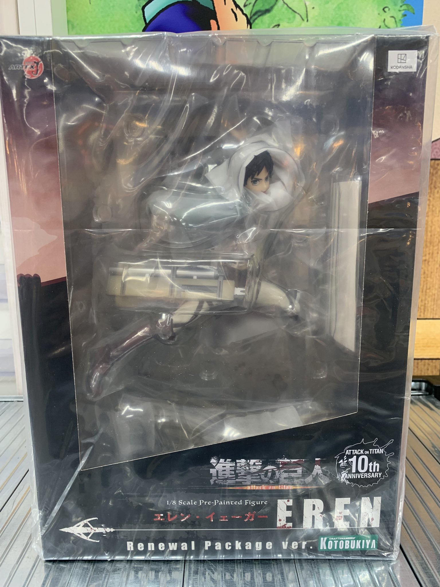 ARTFX J 進撃の巨人　リヴァイ フィギュア コトブキヤ 進撃の巨人 眼光鋭い最強の兵士「リヴァイ」 フィギュア 11月発売!